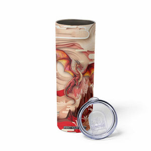 Dragon Quiling Paper Skinny Tumbler Personalized TS04 Print Your Wear