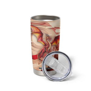 Dragon Quiling Paper Tumbler Cup Personalized TS04 Print Your Wear