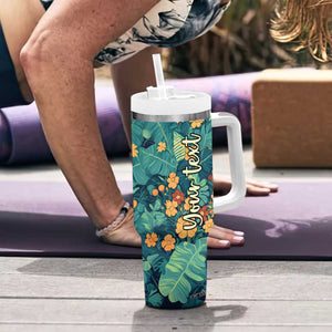 Retro Dachshund Tumbler With Handle Personalized TS04 Print Your Wear