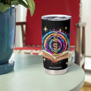 Cute Corgi Reading Books Tumbler Cup Personalized TS04 Print Your Wear