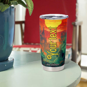 Witch Halloween Autumn Tumbler Cup Personalized TS04 Print Your Wear