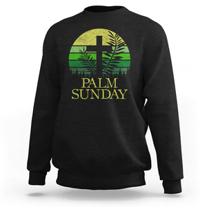 Palm Sunday Sweatshirt Christian Church Religion Holiday God Catholic TS09 Black Printyourwear