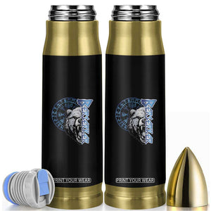 Viking Bullet Tumbler Berserk Bear Warrior Odin Norse Mythology TS09 Black Print Your Wear
