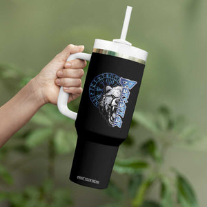 Viking Tumbler With Handle Berserk Bear Warrior Odin Norse Mythology TS09 Print Your Wear