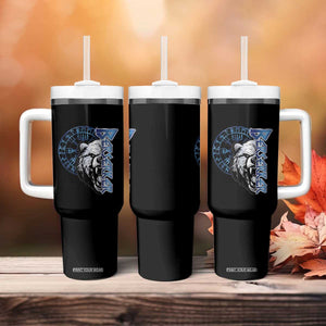 Viking Tumbler With Handle Berserk Bear Warrior Odin Norse Mythology TS09 Print Your Wear