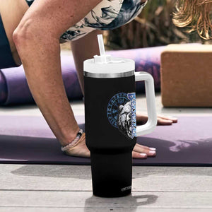 Viking Tumbler With Handle Berserk Bear Warrior Odin Norse Mythology TS09 Print Your Wear
