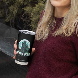 Viking Tumbler Cup Berserk Wolf Warrior Odin Norse Mythology TS09 Print Your Wear