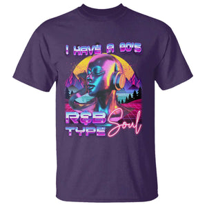Hip Hop RnB T Shirt I Have A 90's R&B Type Soul Aesthetic TS09 Purple Print Your Wear