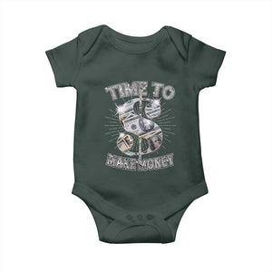 Time To Make Money Baby Onesie TS09 Print Your Wear