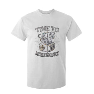 Time To Make Money T Shirt For Kid TS09 White Print Your Wear