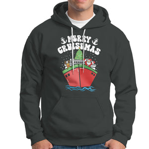 Merry Cruisemas Family Christmas Holiday Santa Reindeer Cruise Ship Hoodie TS09 Printyourwear