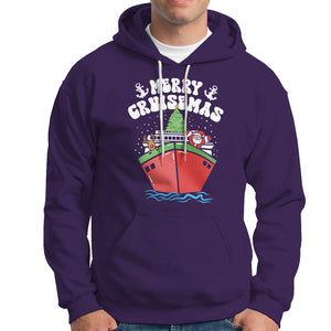 Merry Cruisemas Family Christmas Holiday Santa Reindeer Cruise Ship Hoodie TS09 Printyourwear