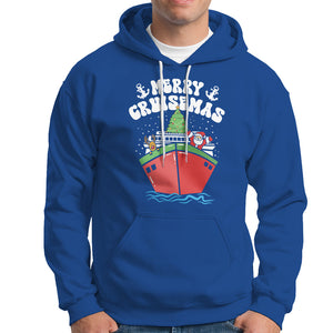 Merry Cruisemas Family Christmas Holiday Santa Reindeer Cruise Ship Hoodie TS09 Printyourwear