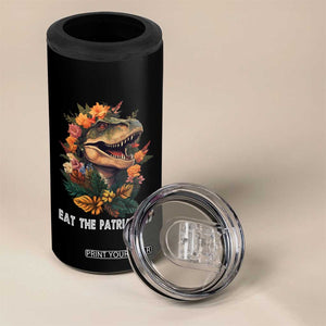 Eat The Patriarchy Feminist Dinosaur 4 in 1 Can Cooler Tumbler TS09 Print Your Wear