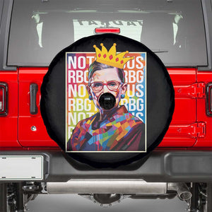 Women's Rights Spare Tire Cover Notorious RBG Ruth Bader Ginsburg Feminist TS09 Black Print Your Wear