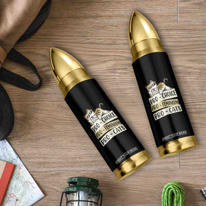 Feminist Bullet Tumbler Pro Choice Pro Feminism Pro Cats Funny Cat Coffee TS09 Print Your Wear
