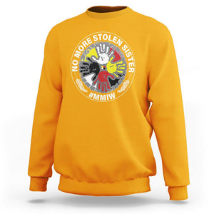 MMIW Sweatshirt No More Stolen Sisters Stop Missing Murdered Indigenous Women Girl TS09 Gold Printyourwear