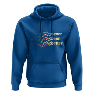 Mental Health Hoodie Existential Dread Never Been Better Vaporwave Typography Aesthetic TS09 Royal Blue Printyourwear