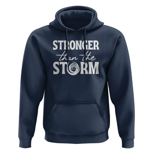 Mental Health Awareness Hoodie Stronger Than The Storm Warrior TS09 Navy Printyourwear