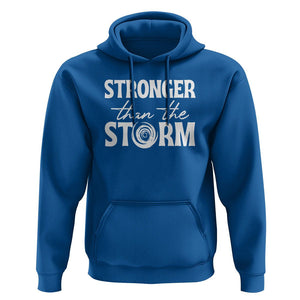 Mental Health Awareness Hoodie Stronger Than The Storm Warrior TS09 Royal Blue Printyourwear