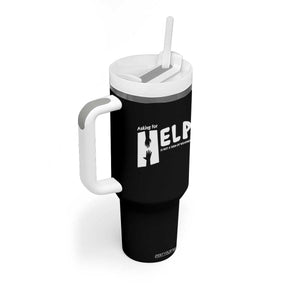 Mental Health Tumbler With Handle Asking For Help Is Not A Sign Of Weakness TS09 Print Your Wear