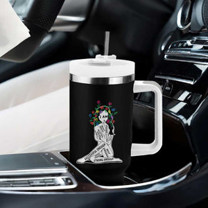 Mental Health Tumbler With Handle I Am Strong Good Beautiful Bright Talented Successful Enough TS09 Print Your Wear