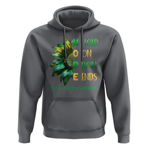 Mental Health Hoodie HOPE Hold On Pain Ends Suicide Prevention TS09 Charcoal Printyourwear