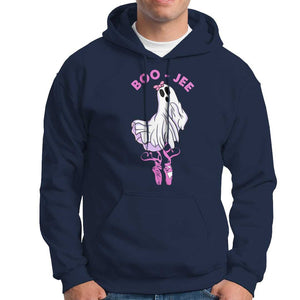 Halloween Hoodie Boo-Jee Ballerina Spooky Season Cute Ghost TS09 Navy Print Your Wear