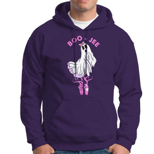 Halloween Hoodie Boo-Jee Ballerina Spooky Season Cute Ghost TS09 Purple Print Your Wear