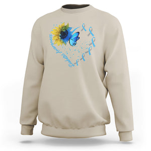 Diabetes Sunflower Shirt Type 1 Sweatshirt TS09 Sand Printyourwear