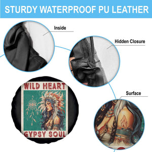 Native American Spare Tire Cover Wild Heart Gypsy Soul Women TS09 Print Your Wear