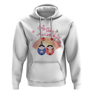 Hina Matsuri Hoodie Japanese Doll Festival Japan Girl's Day TS09 White Printyourwear
