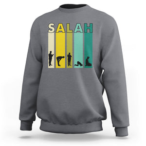 Islam Sweatshirt Salah Prayer Muslim Ramadan Kareem Islamic TS09 Charcoal Printyourwear