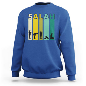 Islam Sweatshirt Salah Prayer Muslim Ramadan Kareem Islamic TS09 Royal Blue Printyourwear