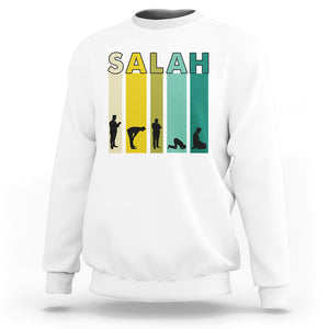 Islam Sweatshirt Salah Prayer Muslim Ramadan Kareem Islamic TS09 White Printyourwear