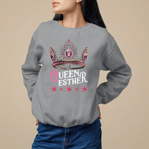 Purim Holiday Sweatshirt Queen Esther Jewish Israel Feast TS09 Sport Gray Printyourwear