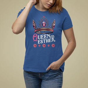 Purim Holiday T Shirt For Women Queen Esther Jewish Israel Feast TS09 Royal Blue Printyourwear