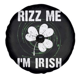 Funny St. Patrick's Day Spare Tire Cover Rizz Me I'm Irish TS09 Print Your Wear