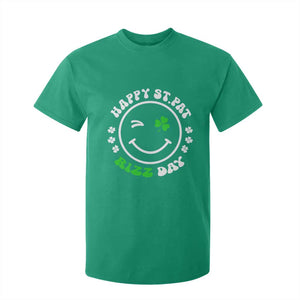 Funny St. Patrick's Day T Shirt For Kid Happy St Pat Rizz Day Shamrock Lucky Face TS09 Irish Green Print Your Wear