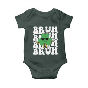 Funny St. Patrick's Day Bruh Baby Onesie TS09 Print Your Wear