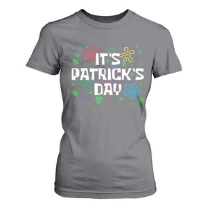Funny It's St. Patrick's Day T Shirt For Women TS09 Charcoal Print Your Wear