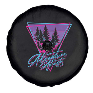 Camping Lover Spare Tire Cover Adventure Awaits Outdoors Hiking Mountains Climber TS09 Print Your Wear