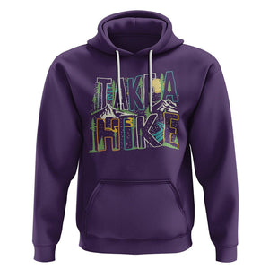 Hiking Lover Hoodie Take A Hike Outdoor Nature TS09 Purple Printyourwear