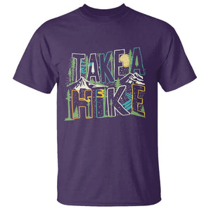Hiking Lover T Shirt Take A Hike Outdoor Nature TS09 Purple Printyourwear