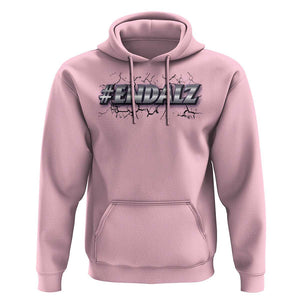 ENDALZ Alzheimer Dementia Awareness Hoodie TS09 Light Pink Print Your Wear