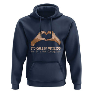 Vitiligo Awareness Hoodie It's Called Vitiligo And It's Not Contagious TS09 Navy Print Your Wear