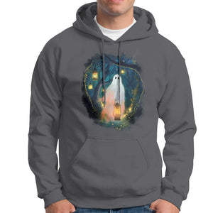 Ghost Hoodie Ghost In The Forest Shirt TS09 Charcoal Print Your Wear
