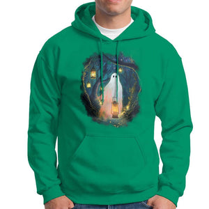 Ghost Hoodie Ghost In The Forest Shirt TS09 Irish Green Print Your Wear