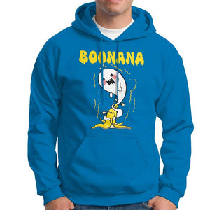 Halloween Hoodie Banana Ghost Boonana Cute Costume TS09 Sapphire Print Your Wear