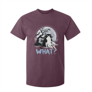 Halloween Cat T Shirt For Kid What Cat Murder Spooky Season TS09 Maroon Print Your Wear